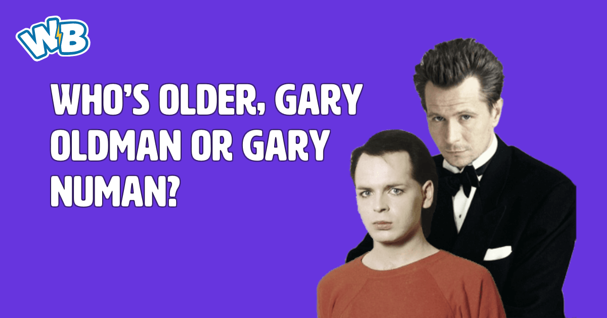 Who's older, Gary Oldman or Gary Numan? - Wisdom Biscuits