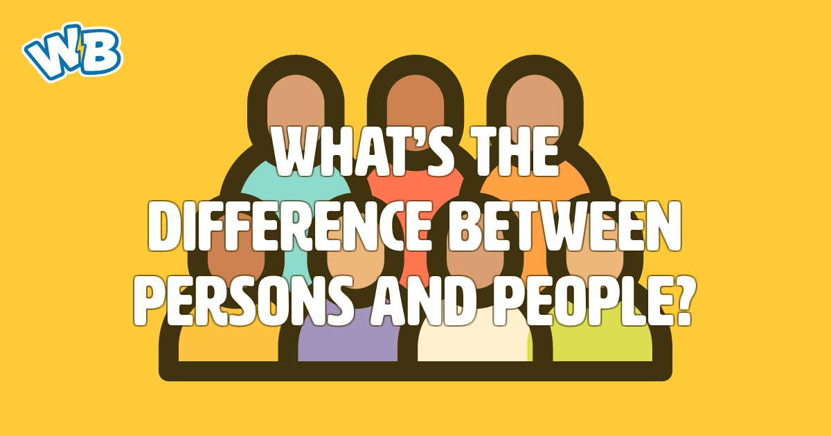 What's The Difference Between Persons And People? - Wisdom Biscuits