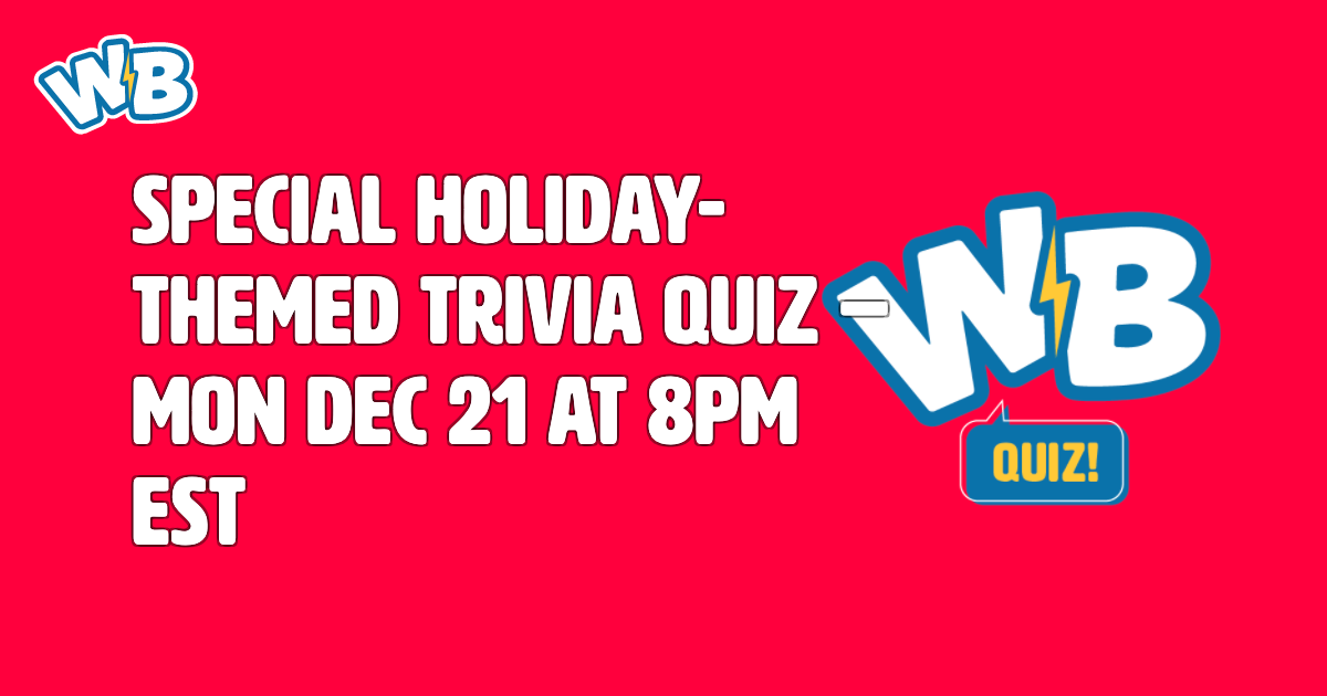 Special Holiday-Themed Trivia Quiz - Mon Dec 21 at 8pm EST